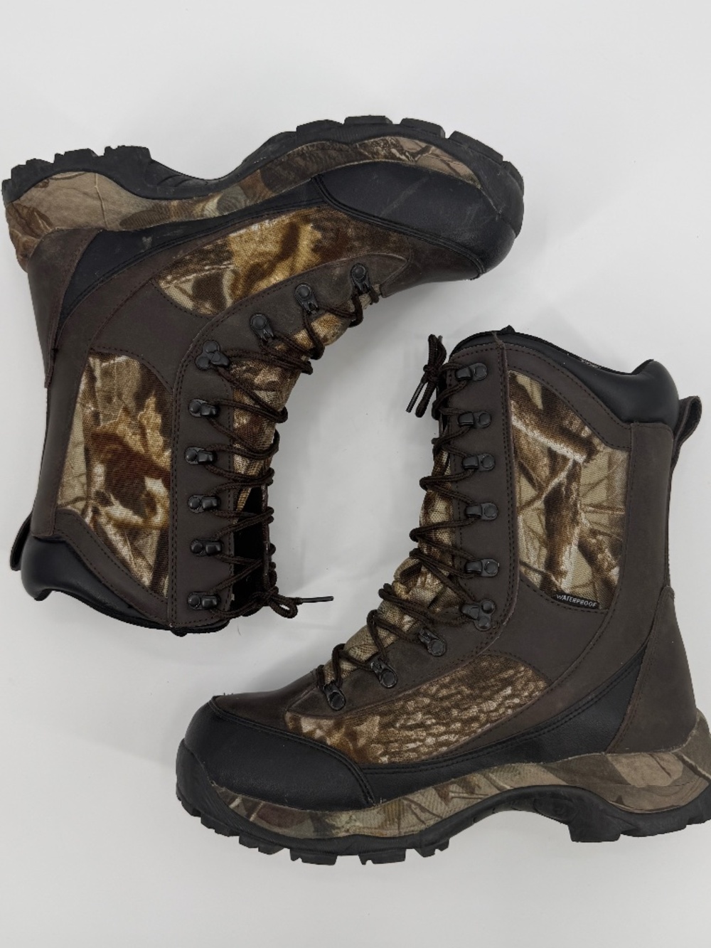 Winchester Waterproof Camo Hunting Boots Thinsulate Insulated Men 10.5 W